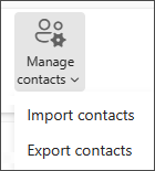 Click Manage Contact